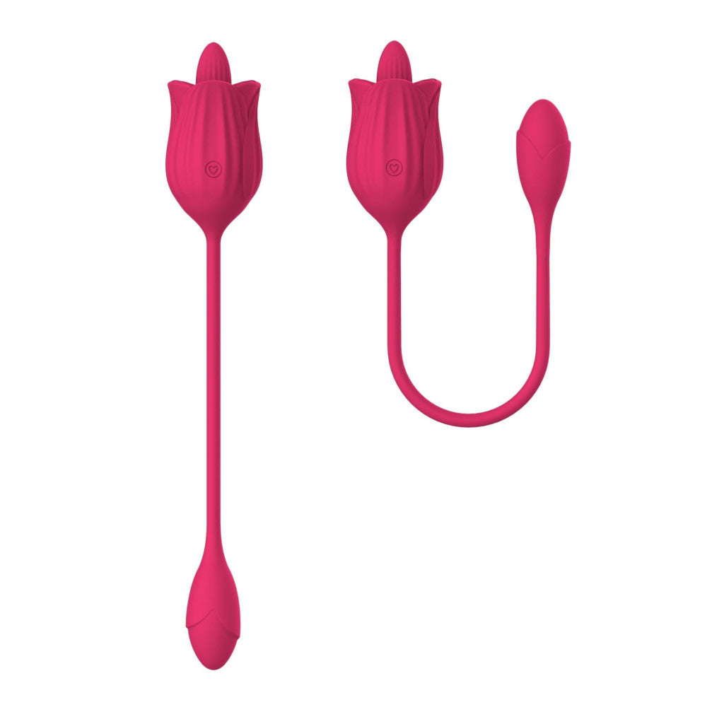 Sex Toy Licking Stimulator With Vibrating Egg 10 Functions Usb Charging Waterproof Silicone