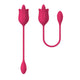 Sex Toy Licking Stimulator With Vibrating Egg 10 Functions Usb Charging Waterproof Silicone