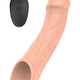 Sex Toy Vibrating Attachment 10 Vibration Modes Remote Control Usb Charging 5 Cm Long Black