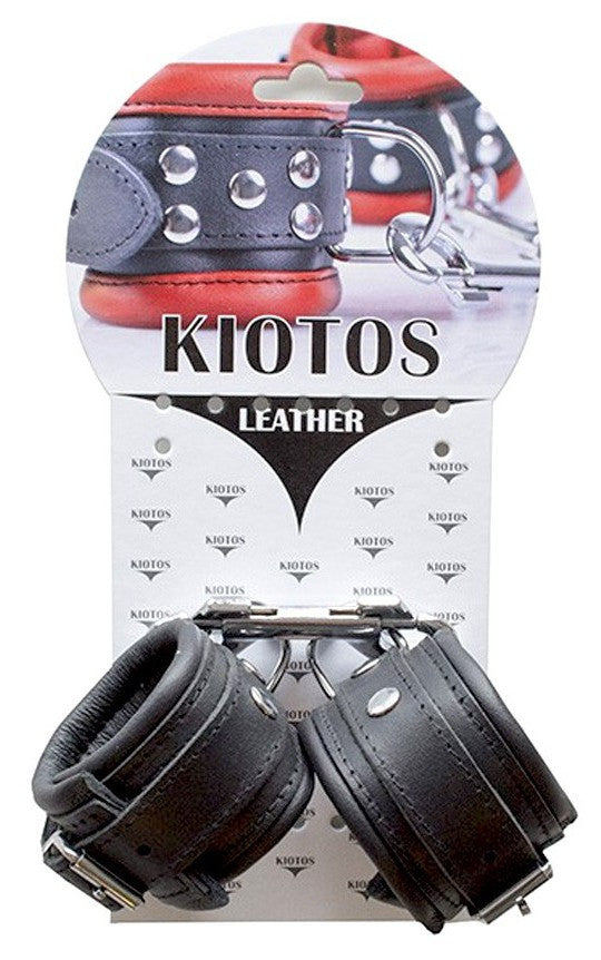 Black Leather Wristbands - For Premium Pampering