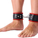 Leather Anklets – Black And Red Premium Sensuality
