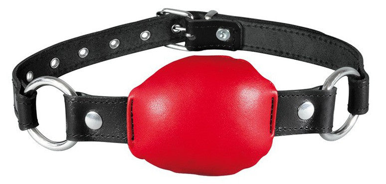 Leather Strap – Stylish Silent Gag In Red