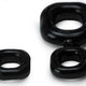Boner – Black Penis Ring And Testicle Stretcher Set