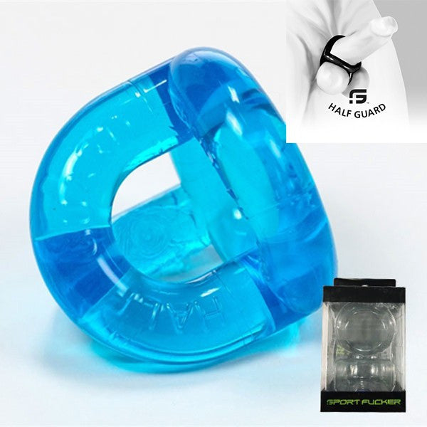 Ballstretcher Half Guard – Premium Testicle Stretcher In Blue