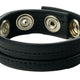 Leather Penis Ring With 3 Clasps - Stylish And Premium Elegance