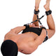 Leather Bdsm Knot With Metal Hooks - For Sensual Games