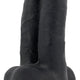 Raider Double Penetration Black Dildo
