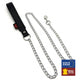 Leather Leash With Handle – 1m Black