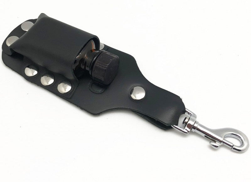 Premium Leather Aroma Glass Holder - Large Size