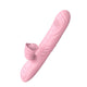 Vibrator Angelia Thruster Rotating 20 Modes Usb Charging Flesh Color