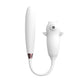 Viola Vibrator Thruster Heatable Usb Charging White