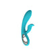 Vibrator Usb Charging 12 Functions Waterproof Blue
