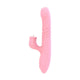 Vibrator Fanny Vibrating Rotating Heatable 20 Modes Pink Usb Charging