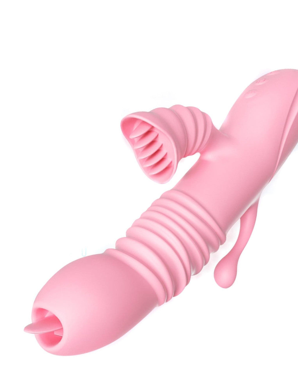 Vibrator Vibrating G-spot And Anal Stimulation Usb Charging Pink