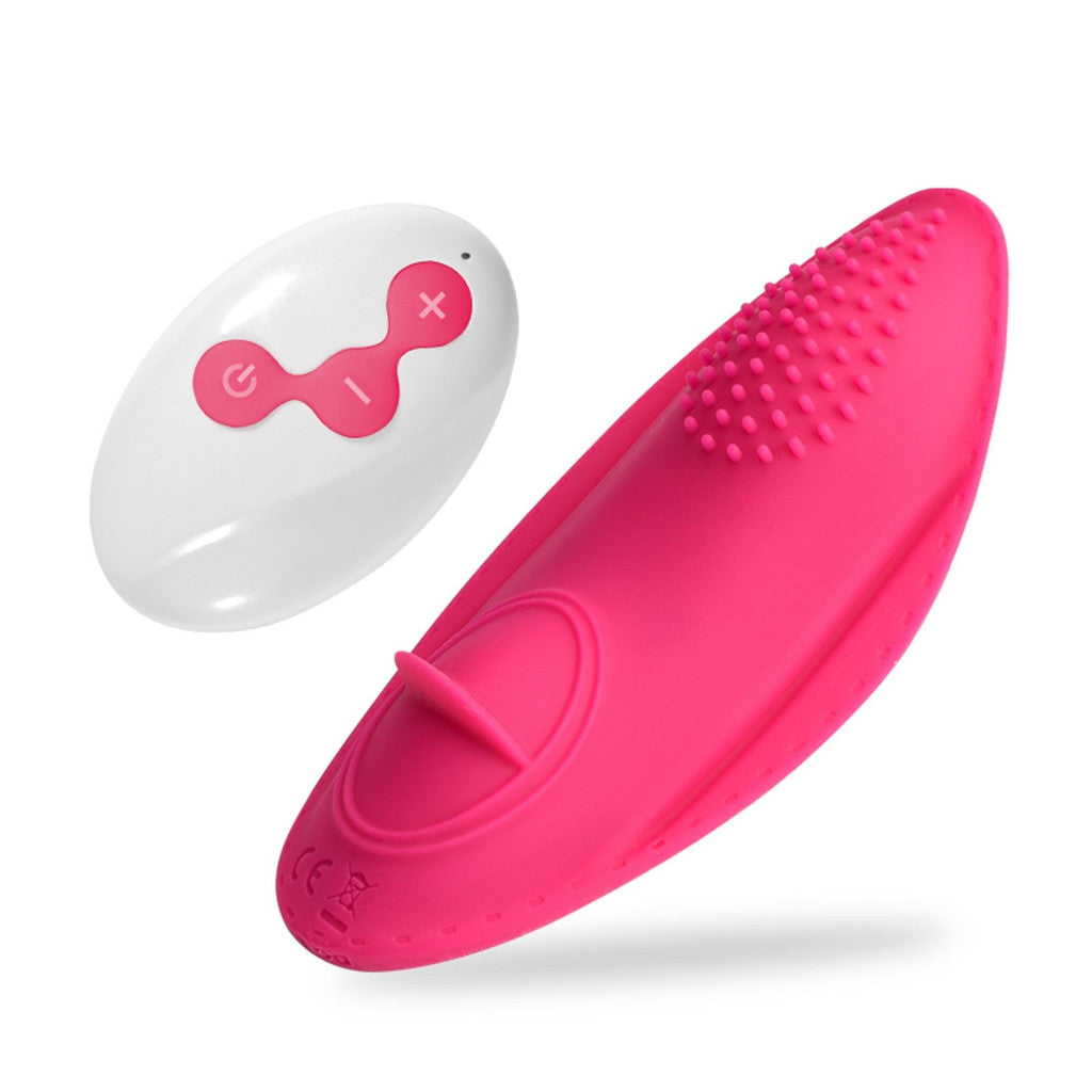 Vibrator Remote Control 10 Modes Silent Red