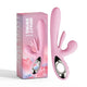 Vibrator Multifunctional Double Stimulation 15 Modes Pink