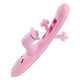 Vibrator With Three-function Stimulation 7 Vibration Modes 7 Stimulation Levels Usb Charging Waterproof Silicone