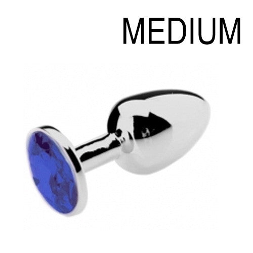 Bijou Plug Blue – Premium Anal Pleasurer 7 Cm