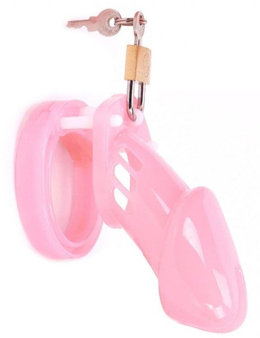 Locky – Premium Pink Female Restraint Cage