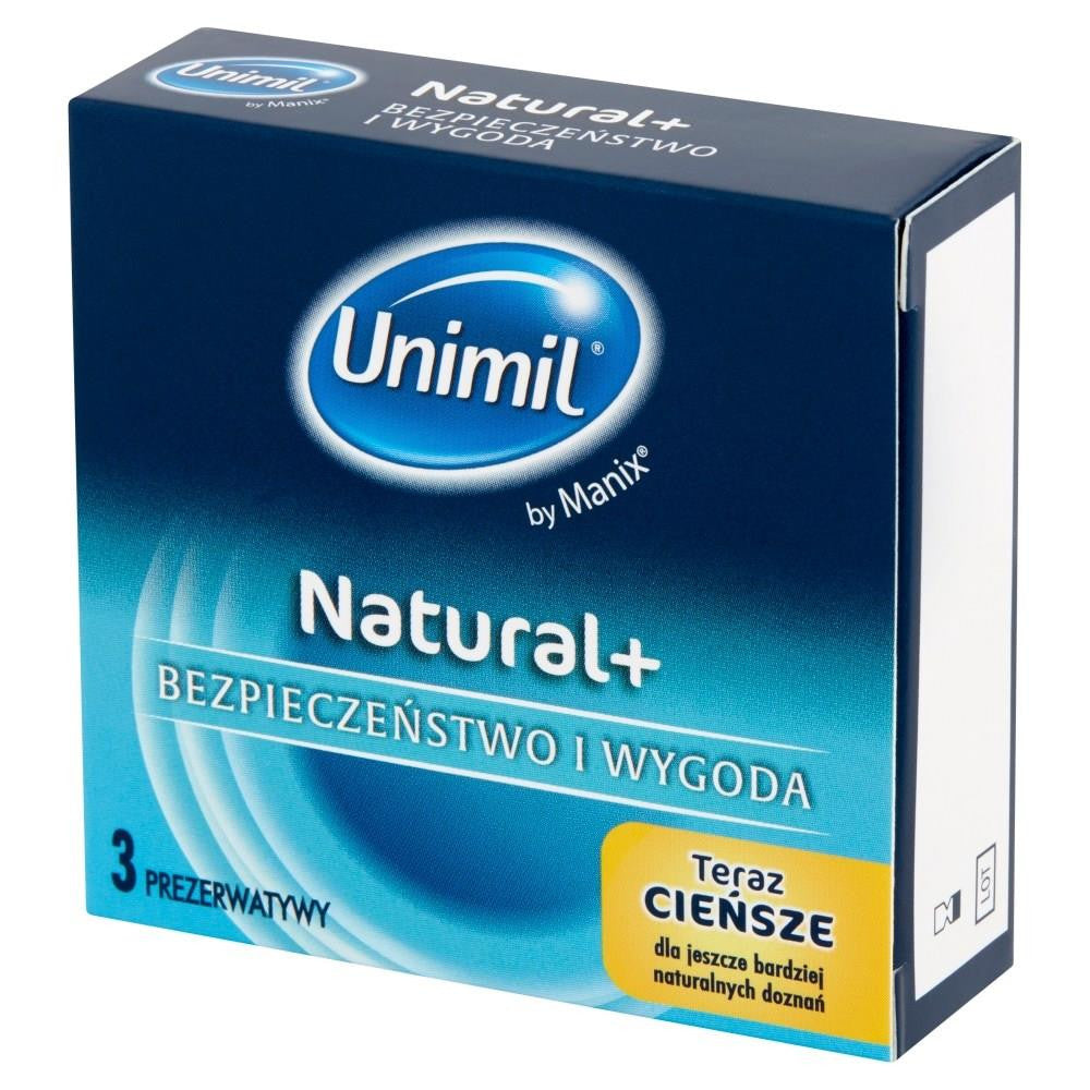 Unimil Box 3 Condoms Natural+