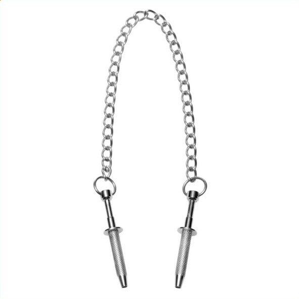 Sensual Nipple Clamps With Extreme Sensations Hooks