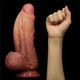 Realistic Dildo Ttbm Nature – Élethű vibráló vibrátor 18 cm