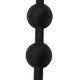 Black Mont Beaded Analog Rosary – 30 X 2.4 Cm