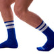 Blue-white Sports Socks – A Comfortable Training Companion For Exercise