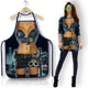 Fartuszek 147pw Cape With Police Woman Pattern