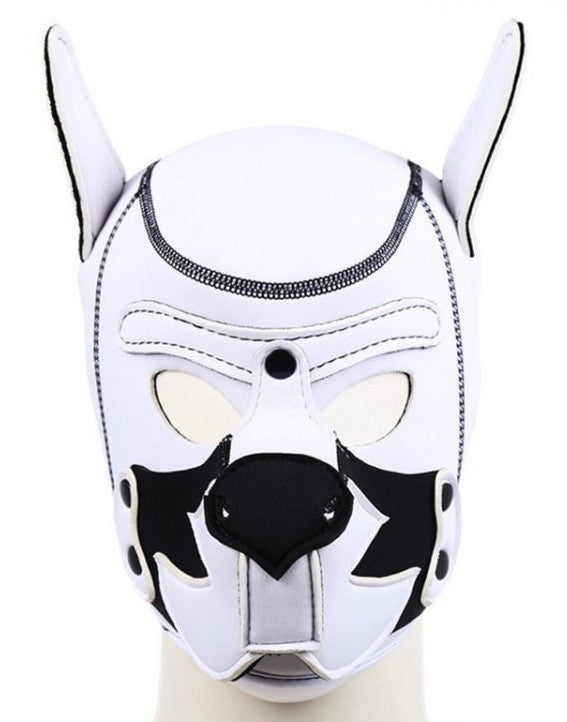 Puppy Fox – Black And White Neoprene Mask