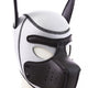 Black Mouth Dog Hood Blanc – Stylish Dog Headgear