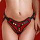 Taboom Harness Comfortable Adjustable 3.5 And 4.5 Cm Red Rings