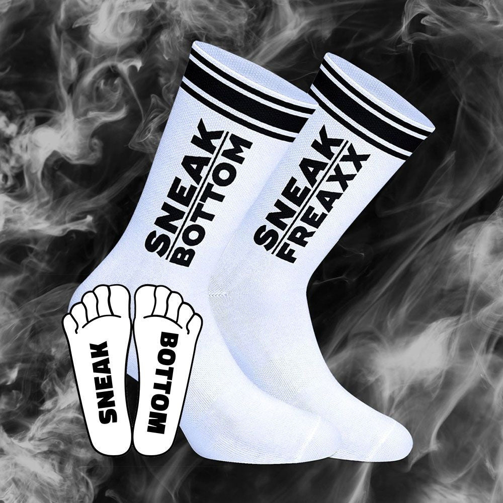 Sokken Sneak – Stylish White-black Socks