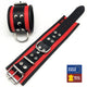 Leather Handcuffs - Red/black For Enjoyable Restraint