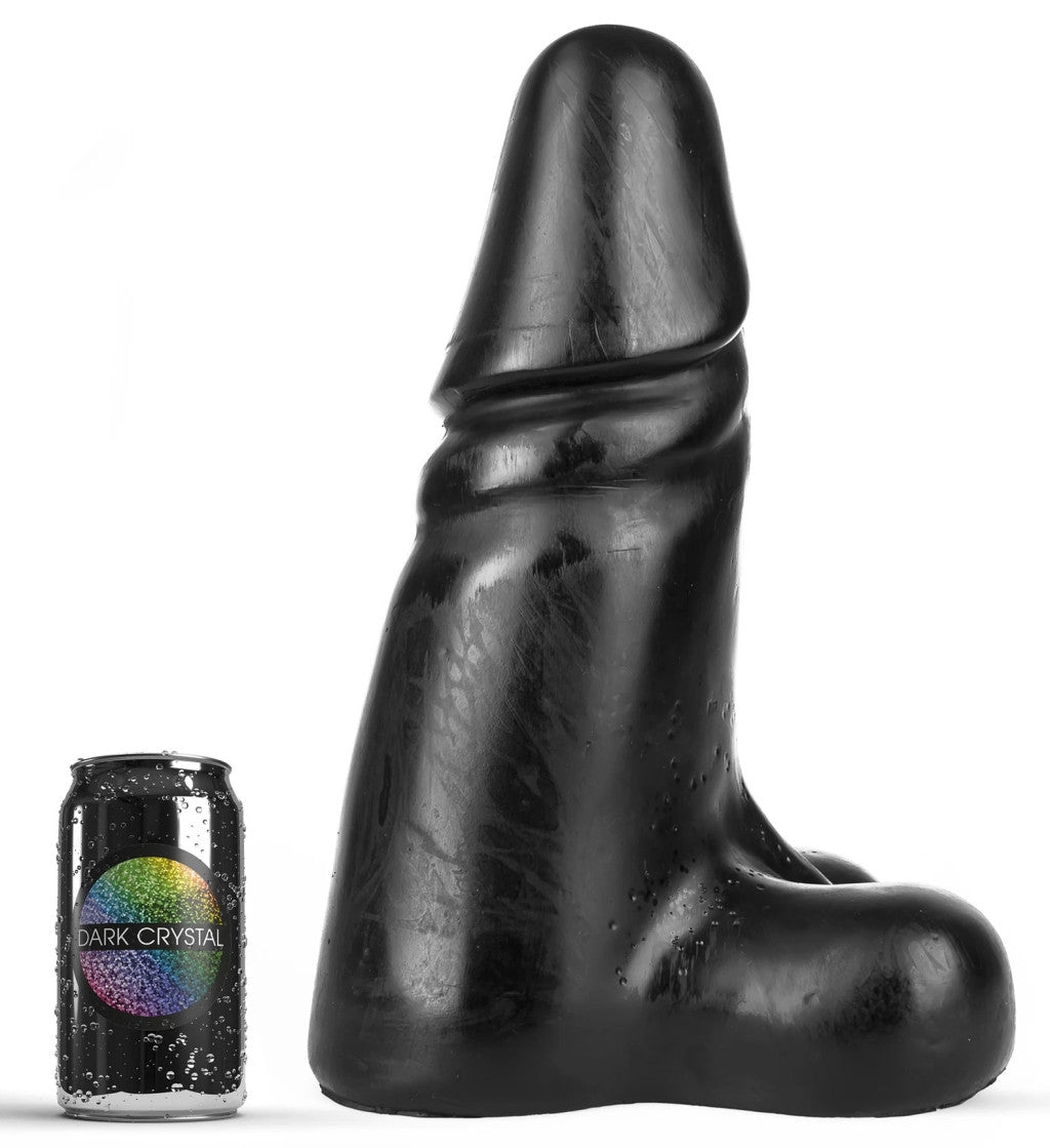 Dildo Xxl Dich – Black Crystal Dildo 27x12cm