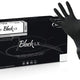 Black Lx – 100 Pcs Powder-free Latex Gloves