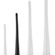 Noir M – Long Pvc Anal Plug With Scale