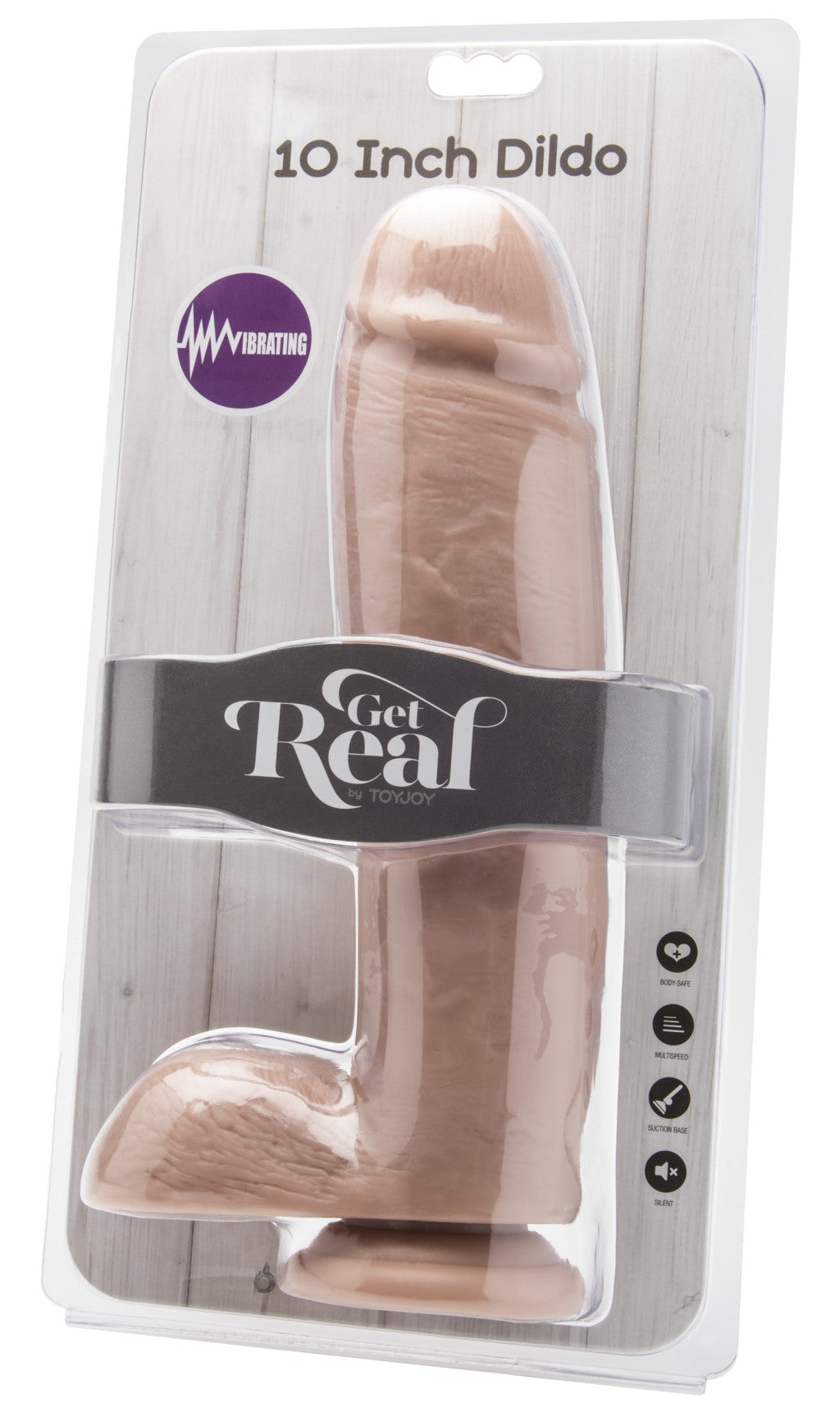 Get Real – Vibrating Dildo 22 Cm X 6 Cm