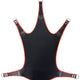 Leather Swing In 5 Points – Black-red Premium Comfort