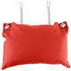 Leather Pillow With Chains - 23 X 32 Cm For Sensual Games