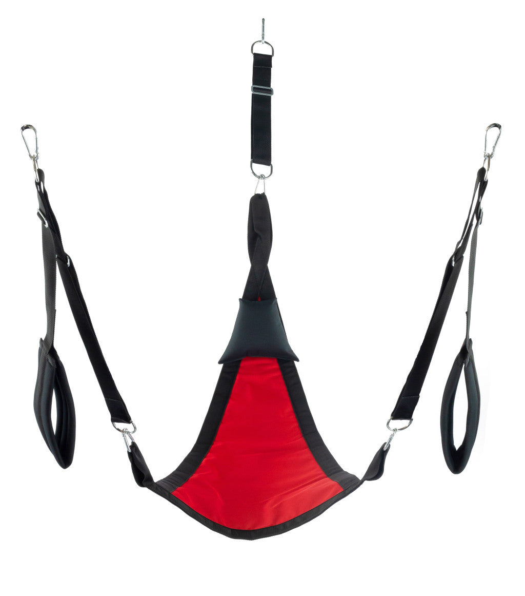 Triangle Fabric Sling - Complete Set Red Intimate Accessory