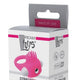 Rings Of Love Penis Ring Vibrating Silicone 27 Mm Pink