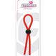 Adjustable Penis Ring With Sliding Bead One Size Black