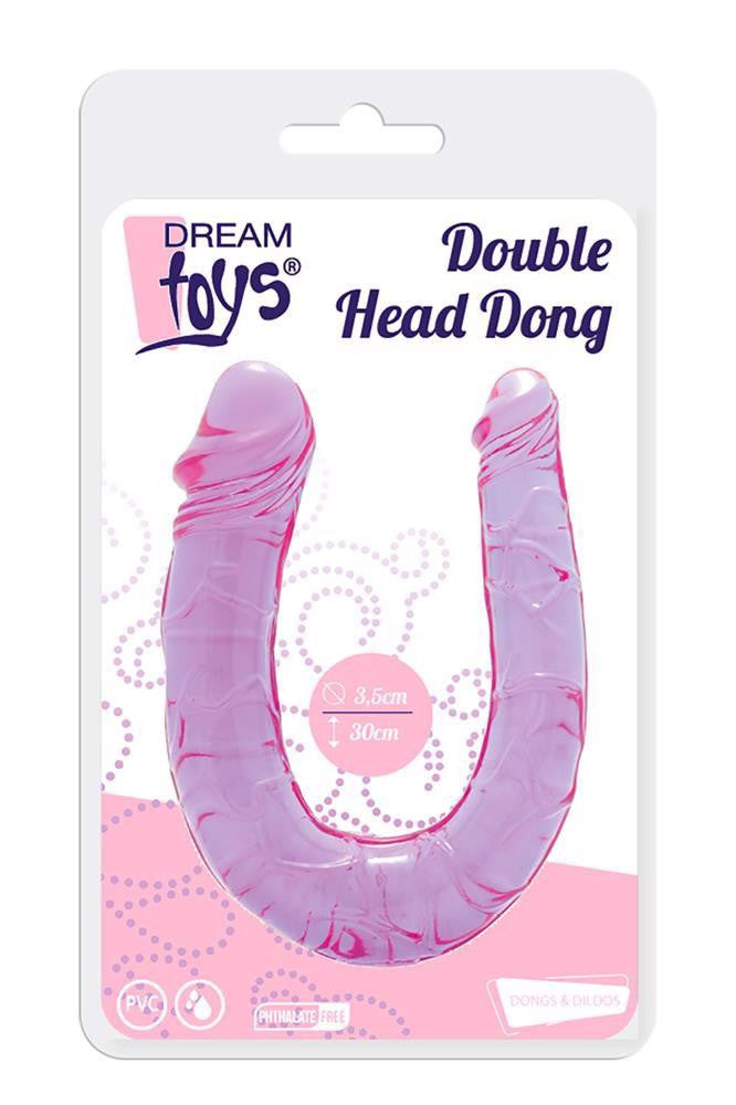 Double-headed Realistic Dildo With Lifelike Texture