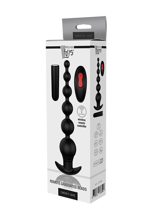 Cheeky Love Remote Control Silicone Anal Beads