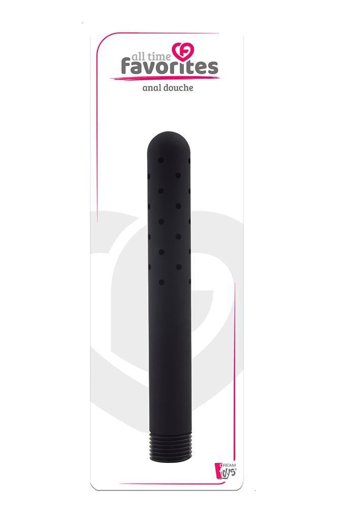 All Time Favorites Anal Shower 360 Degree Water Flow 15 Cm Black