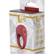 Romance Vibrating Penis Ring 3 Speeds 7 Patterns Usb Charging Waterproof Ruby Red