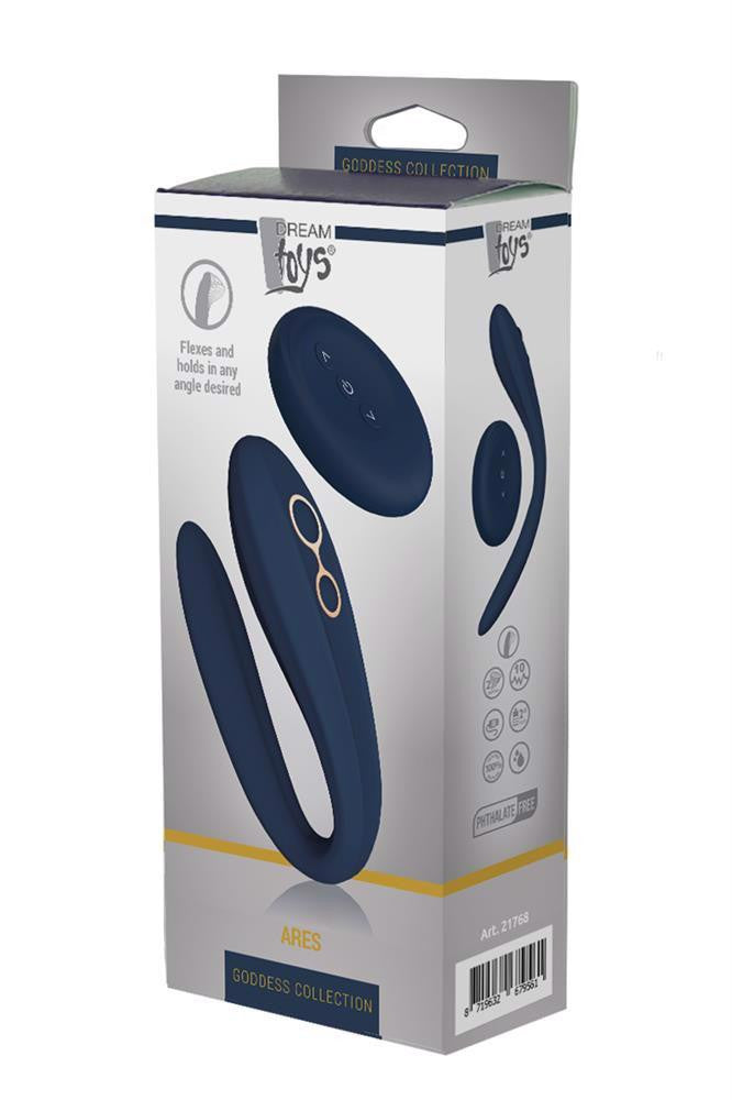 Goddess Vibrator Vibrating 7 Patterns 3 Speeds Remote Controlled Bendable