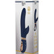 Goddess Duo Vibrator G-spot Stimulating Heatable 23 Cm Dark Blue-gold