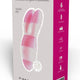 Glitz Vibrator Dual Vibration Waterproof 9 Cm Pink